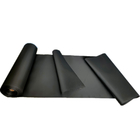 0.6-2,5 mm Zwarte mat Hypalon rubberen plaatstof